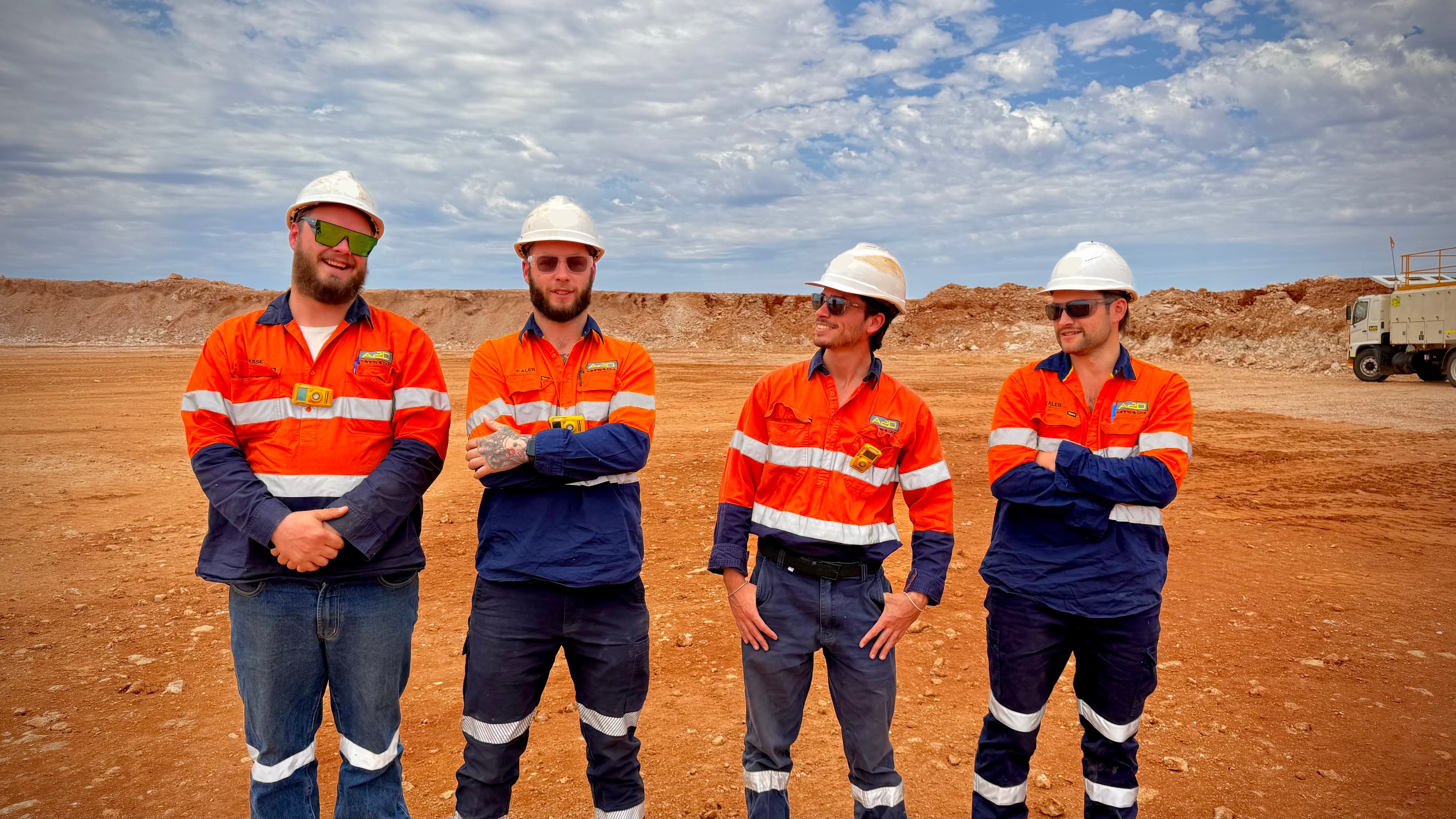 A2D Mining & Civil team on site