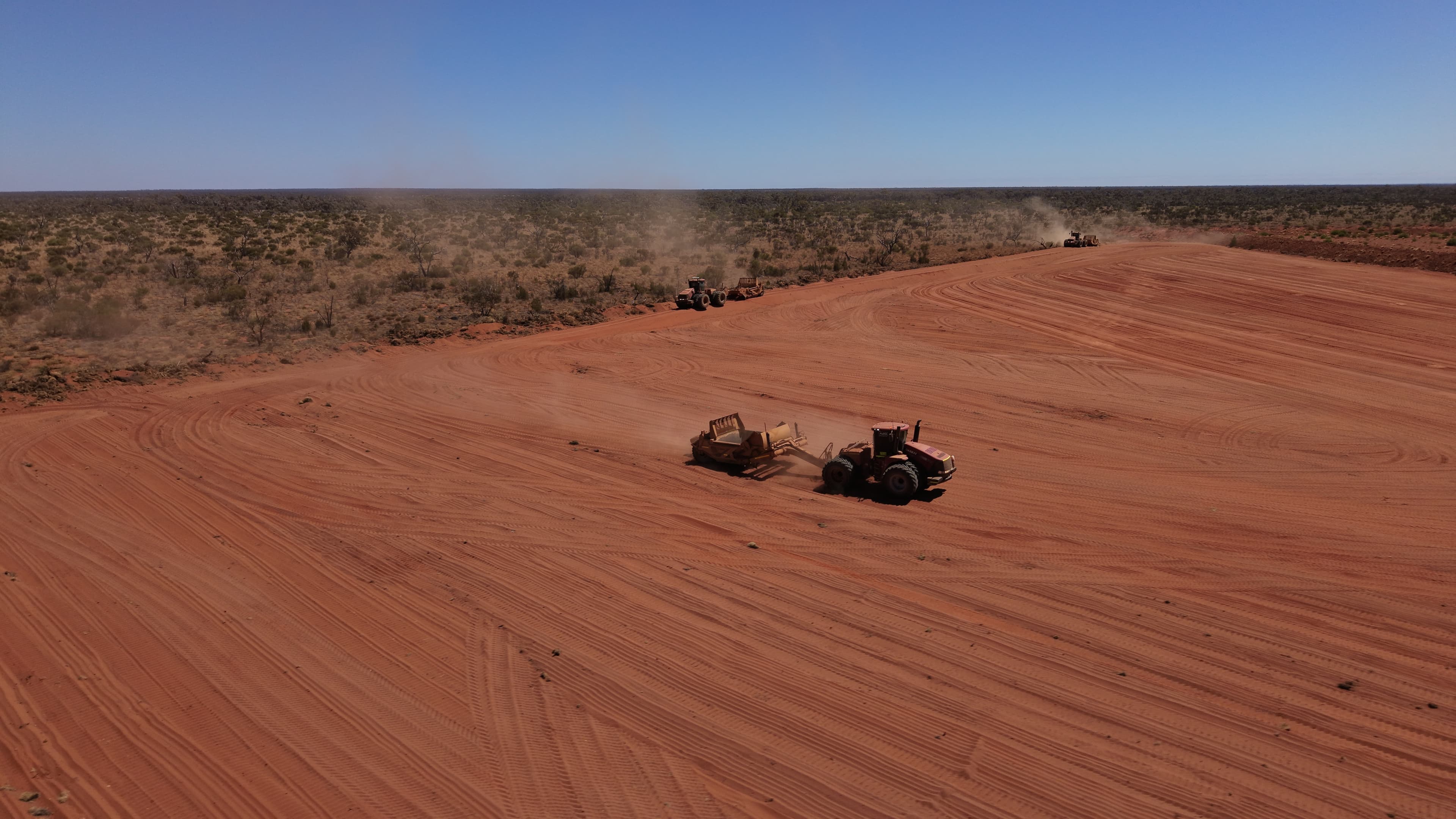 Irwin Hills Vegetation Clearing & Topsoil Stockpiling