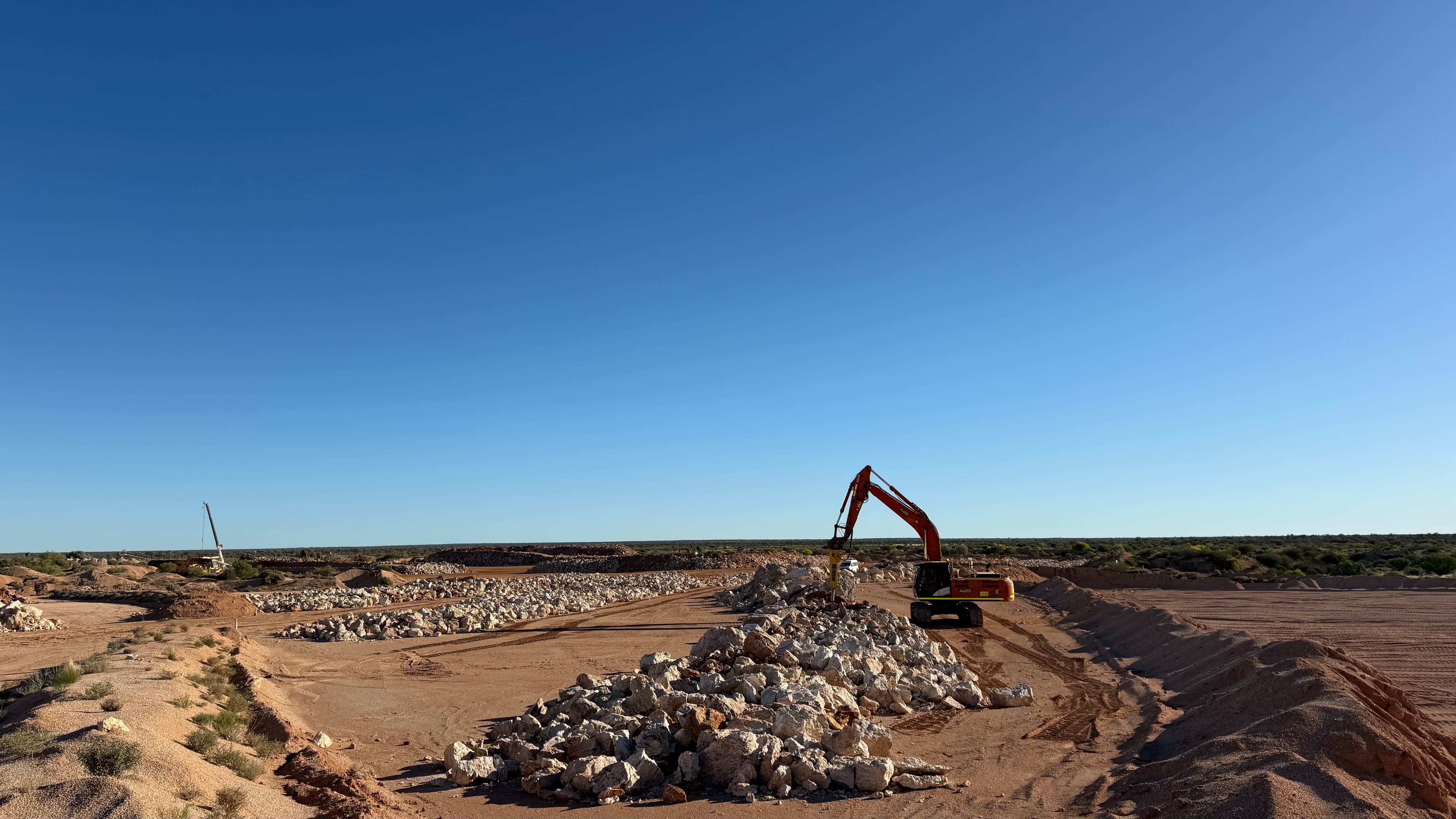 Oversize Rock Breaking