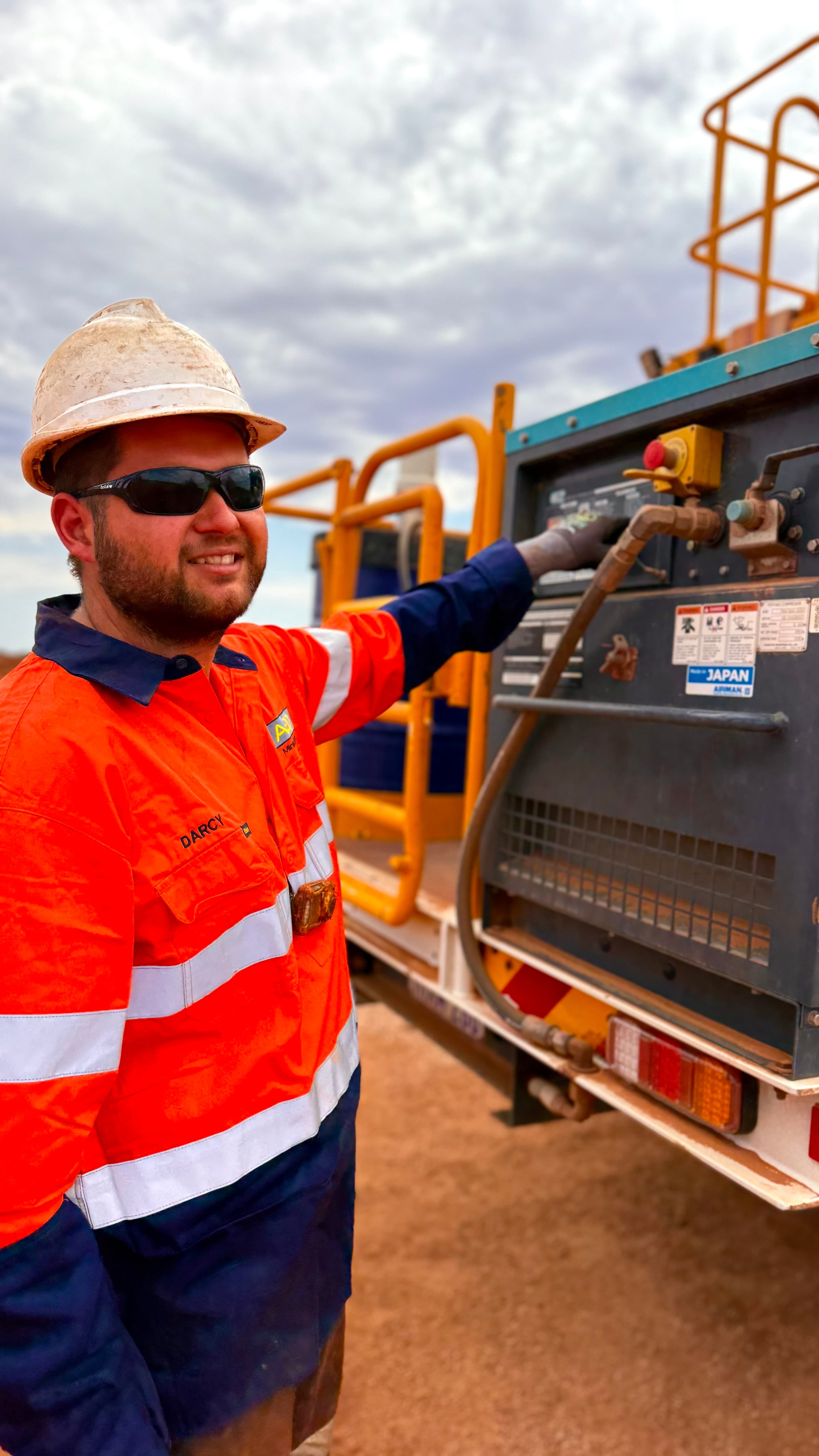 A2D workers on site — safety in practice