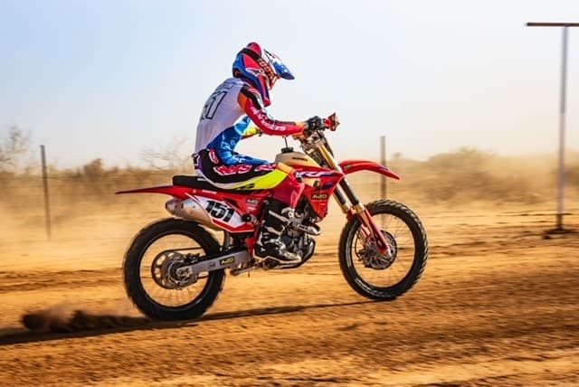 Motorsport rider