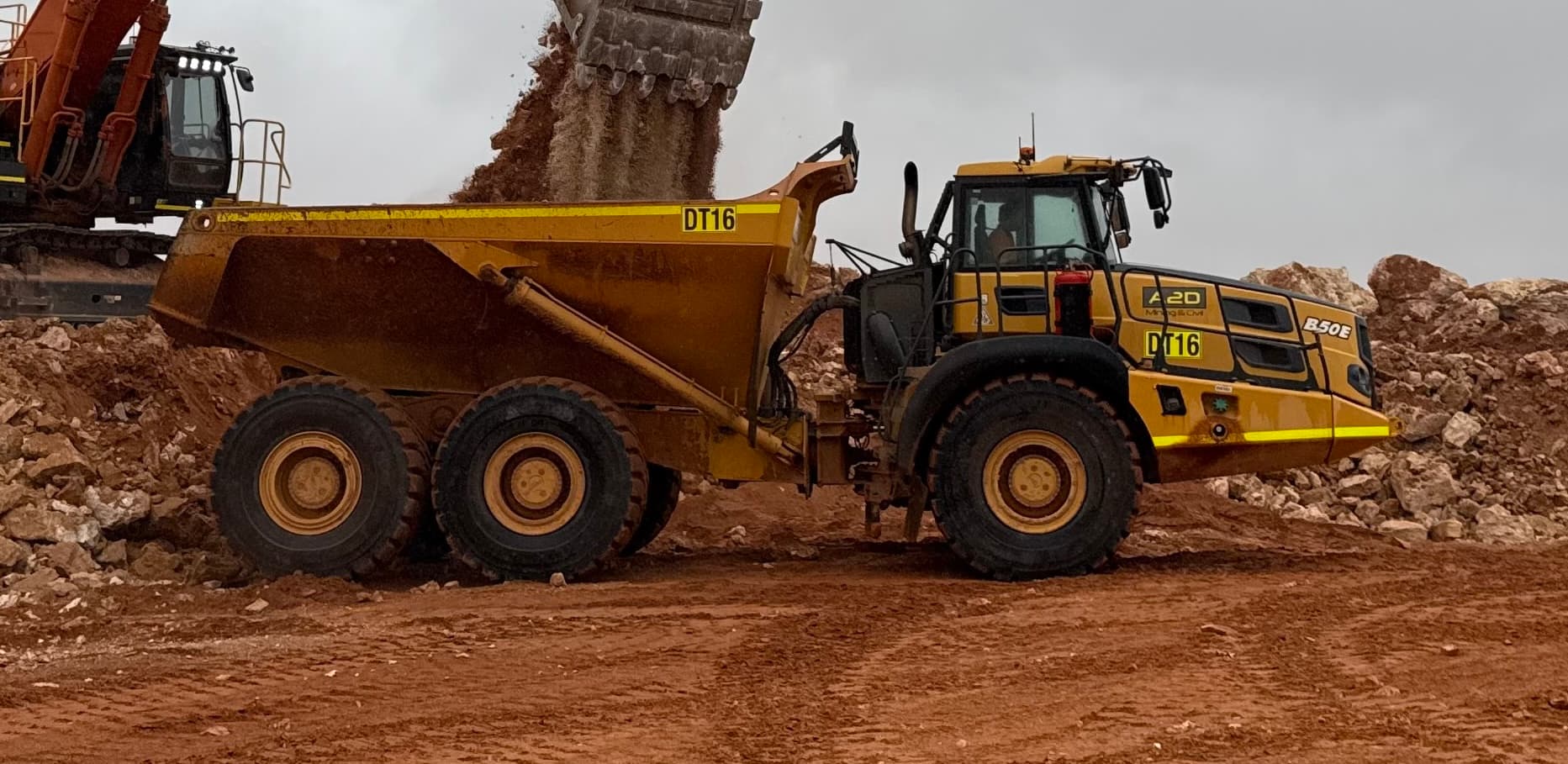 Bell B50E Articulated Dump Truck