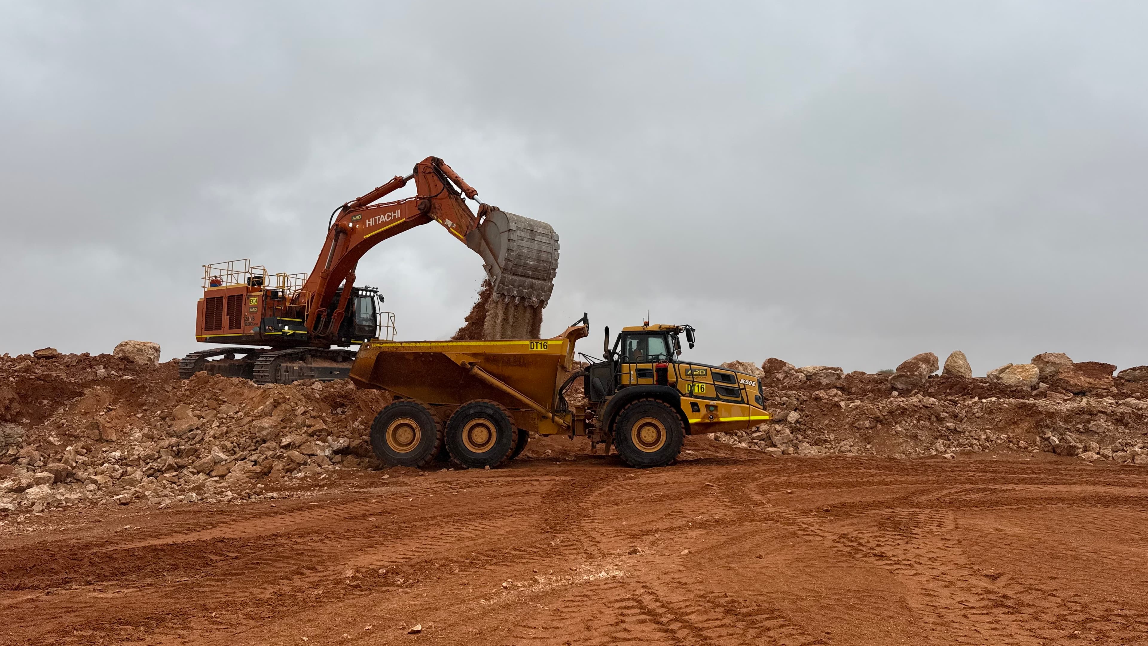 Mining operations — from first clearing to final contouring