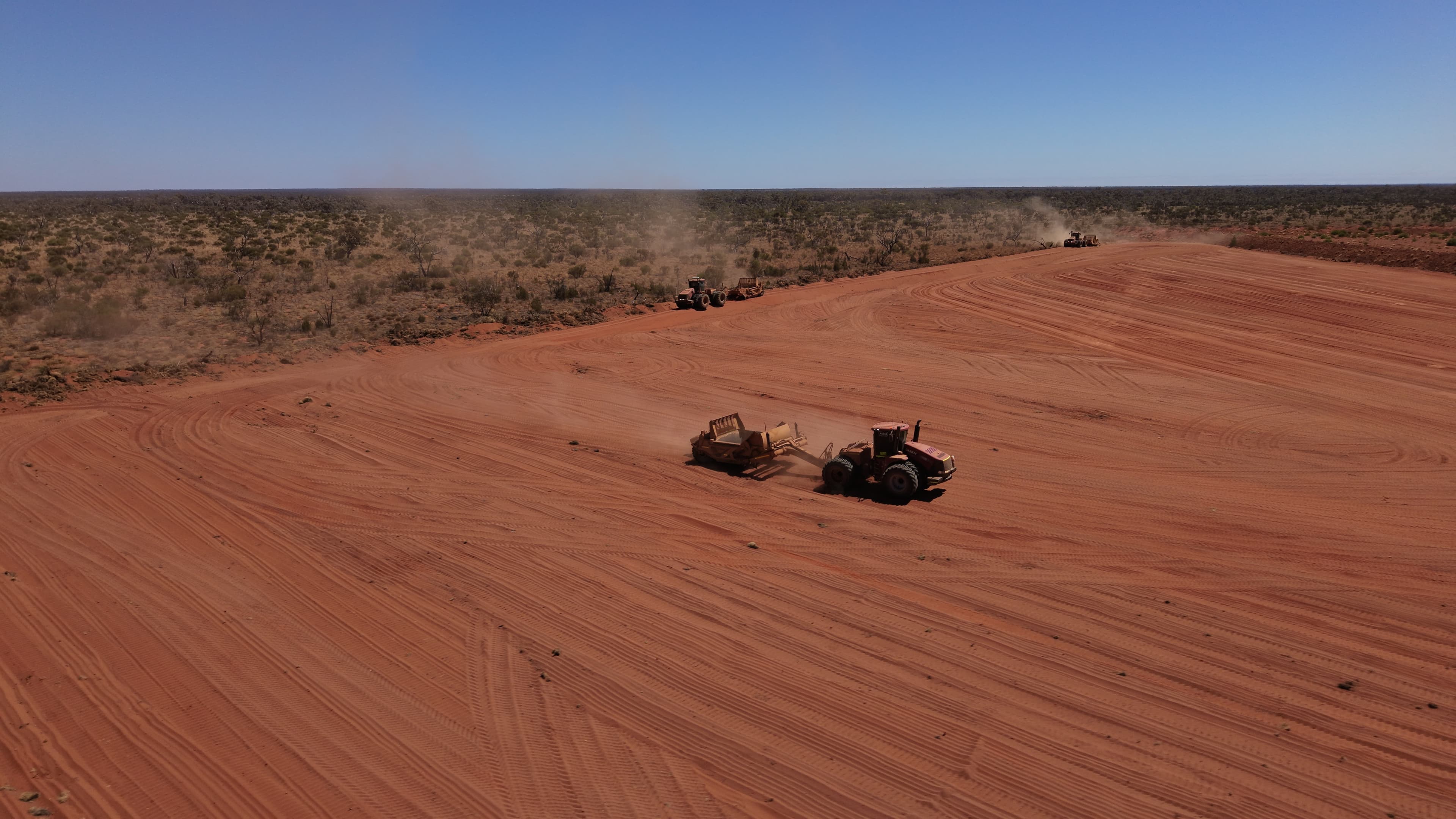 Earthworks — topsoil operations